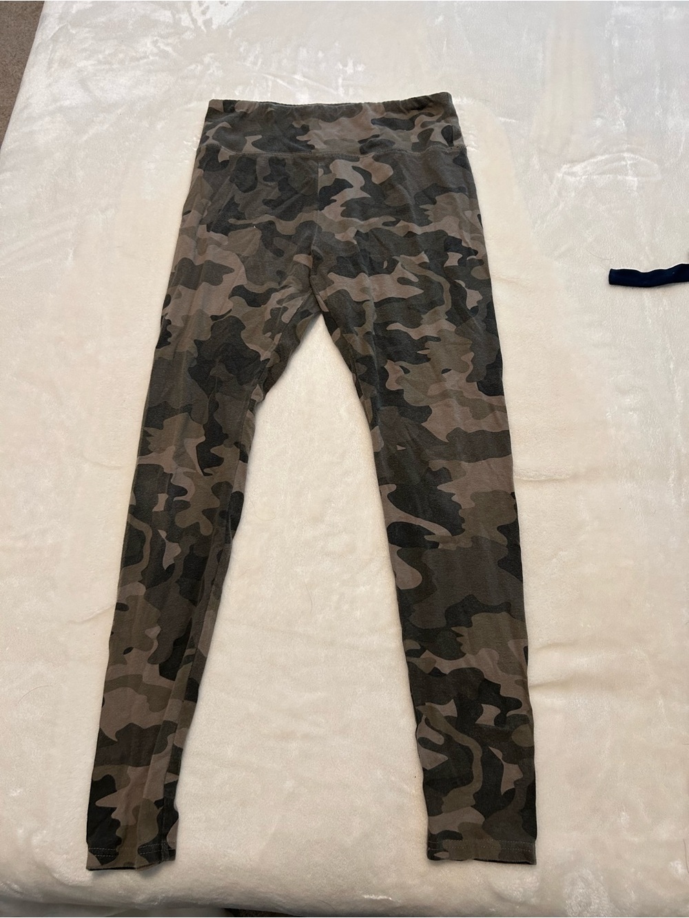 wild fable Kids Camo Leggings - Olive, Dark Green